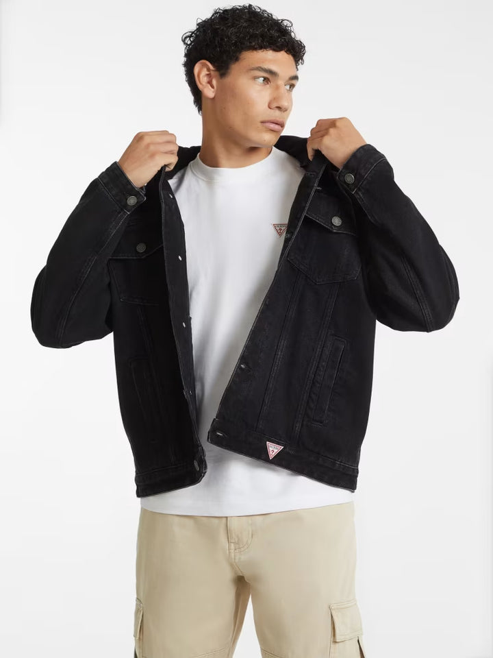 Guess Oversized Denim Trucker Jacket