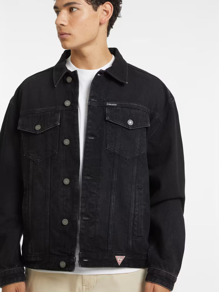 Guess Oversized Denim Trucker Jacket