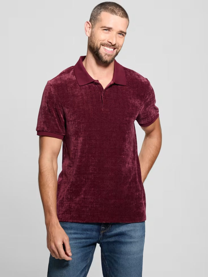 Guess Parker Velour Polo