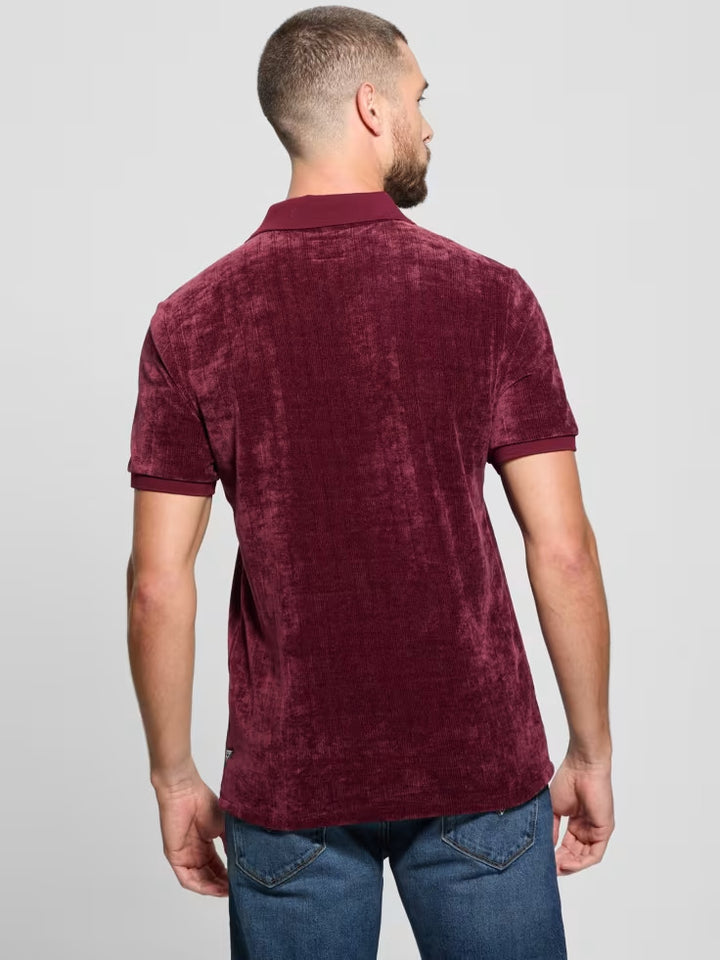 Guess Parker Velour Polo