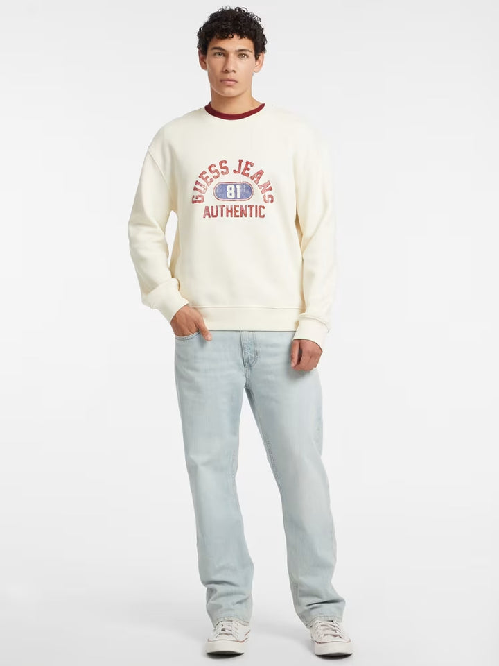 Guess Authentic Logo Crewneck Sweatshirt