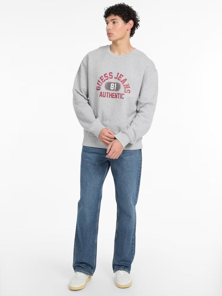 Guess Authentic Logo Crewneck Sweatshirt