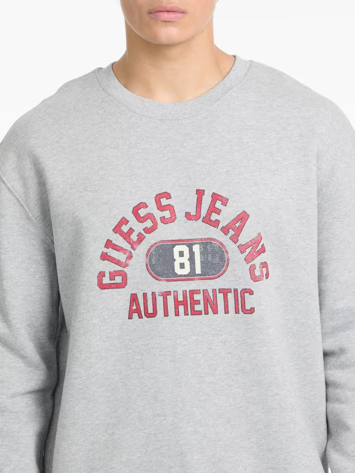 Guess Authentic Logo Crewneck Sweatshirt