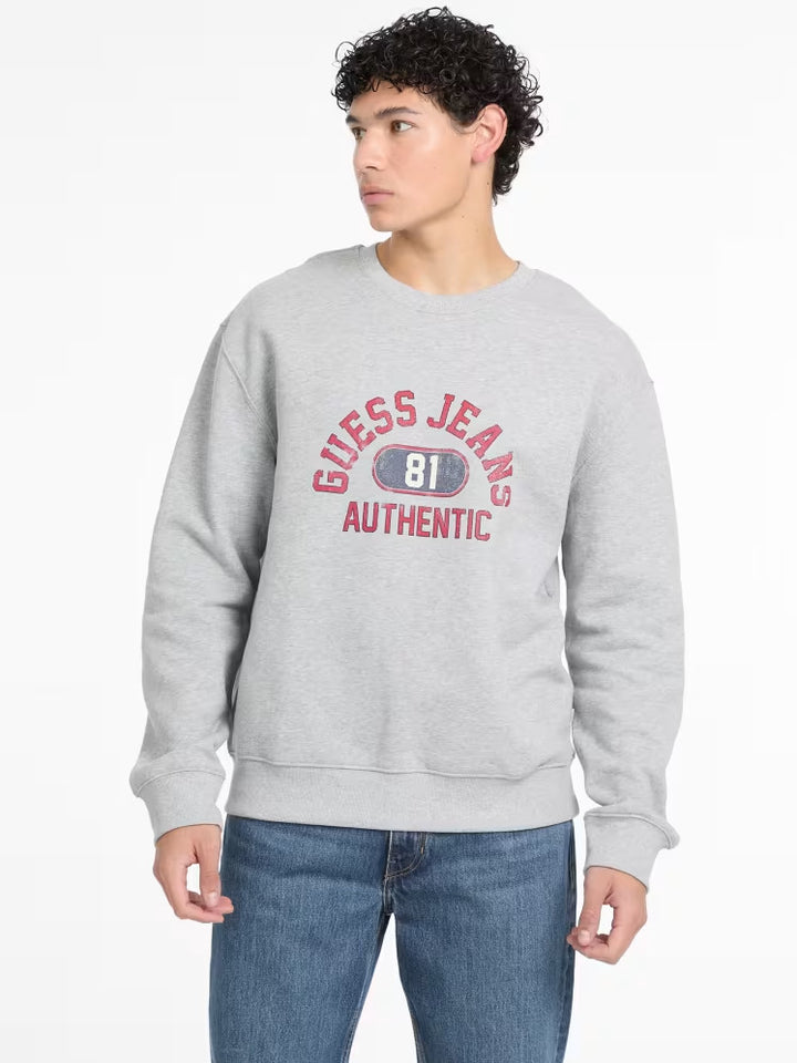 Guess Authentic Logo Crewneck Sweatshirt