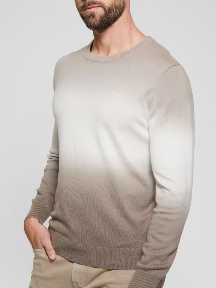 Guess Edwin Crewneck Tie-Dye Sweater