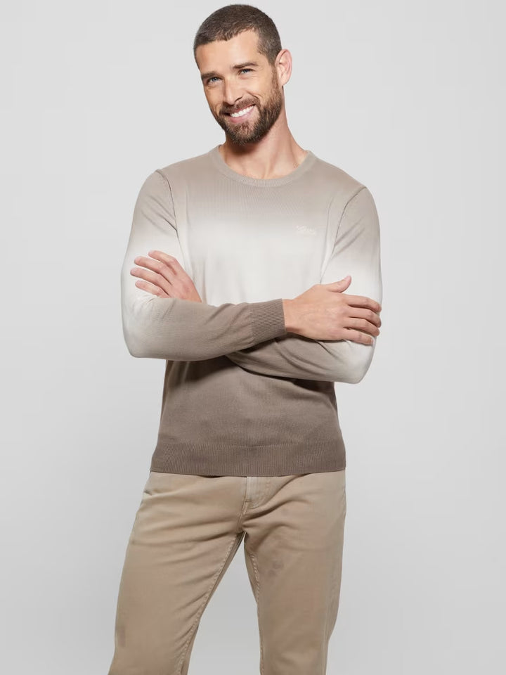 Guess Edwin Crewneck Tie-Dye Sweater