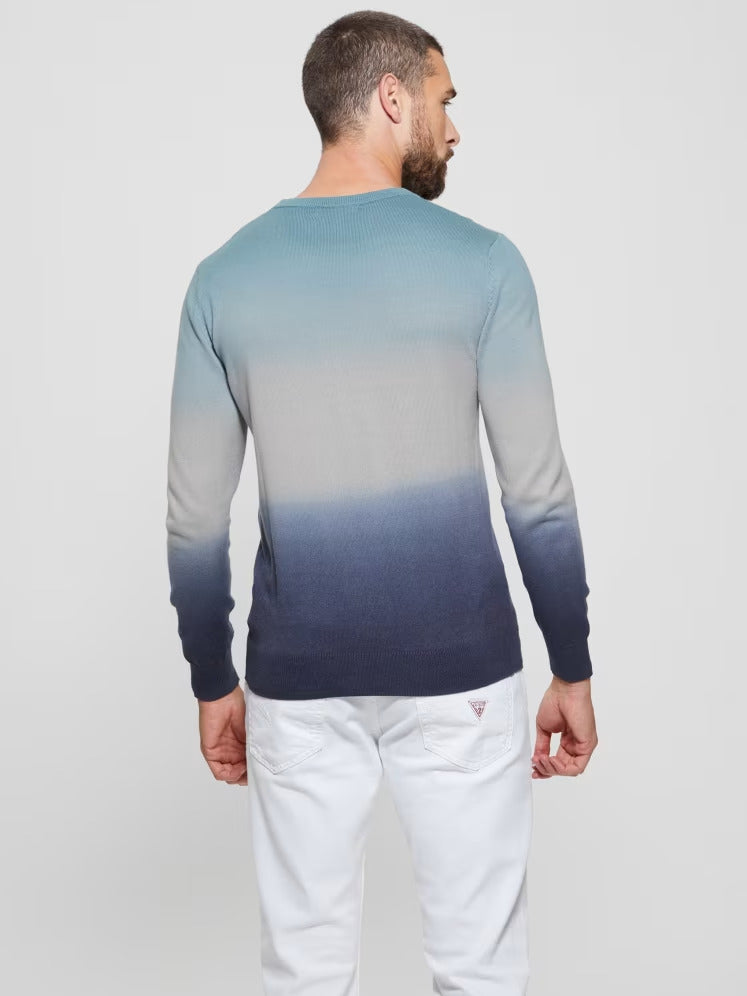 Guess Edwin Crewneck Tie-Dye Sweater