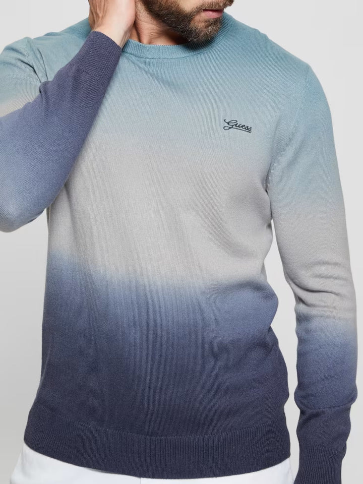 Guess Edwin Crewneck Tie-Dye Sweater