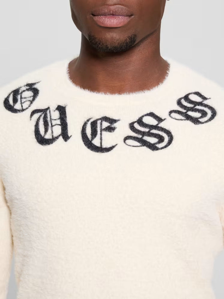 Guess Eddy Gothic Logo Sweater