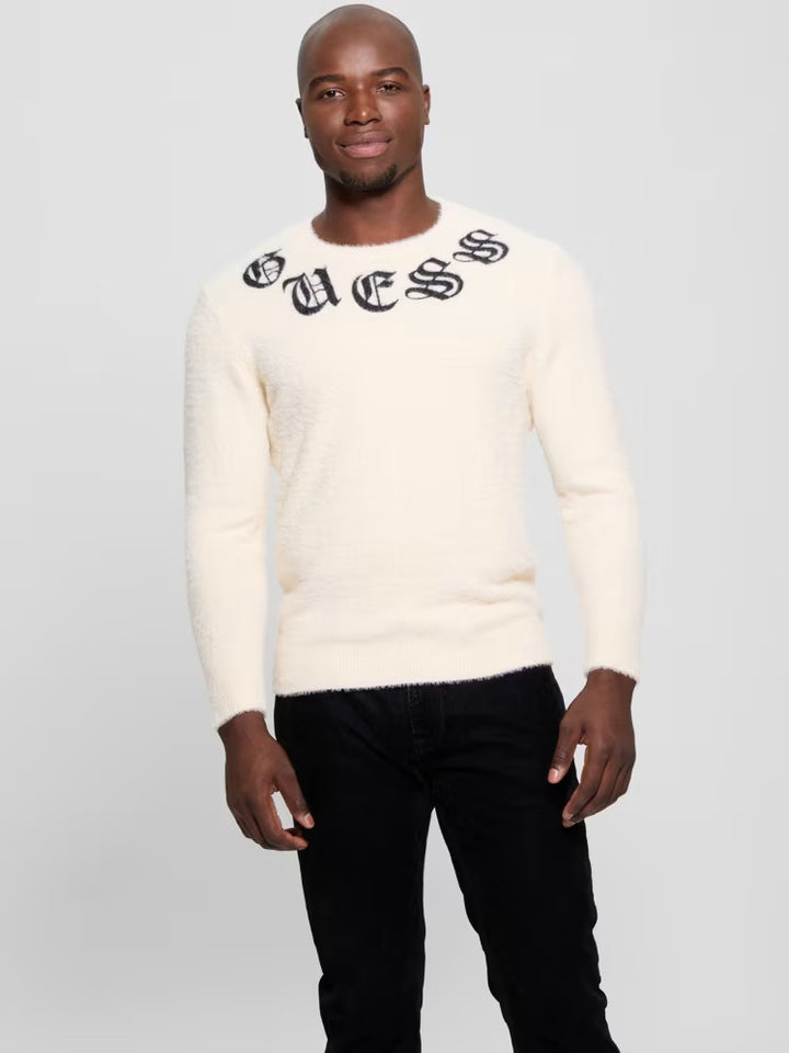 Guess Eddy Gothic Logo Sweater