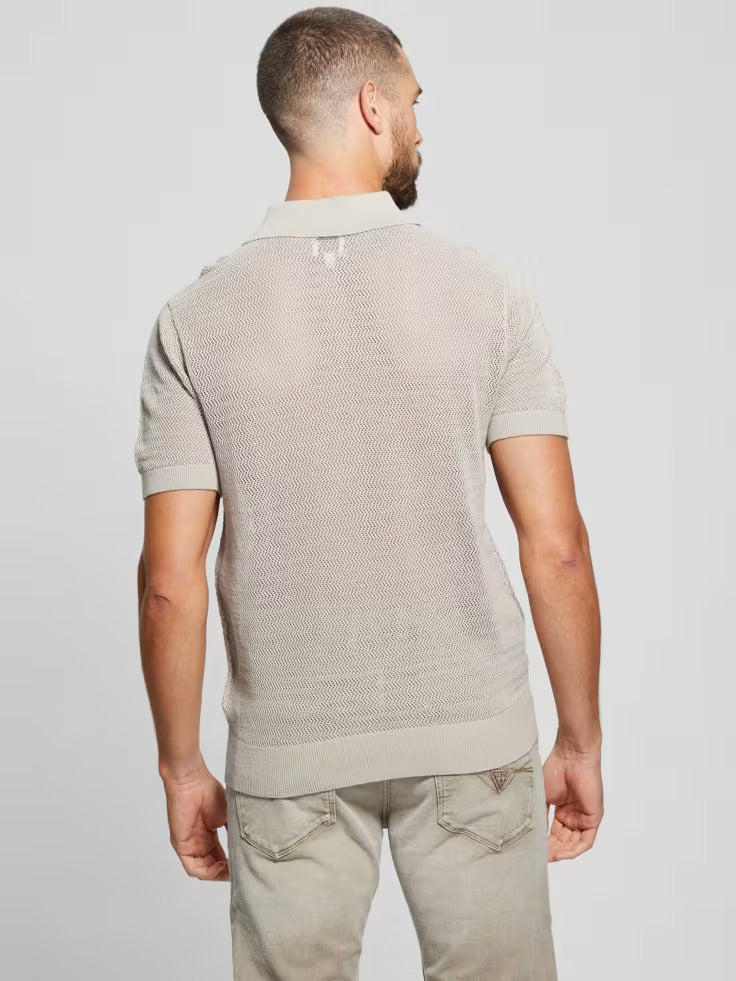 Guess Eric Herringbone Polo
