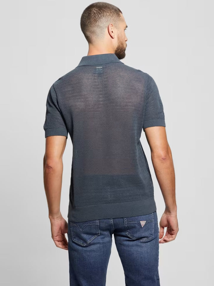 Guess Eric Herringbone Polo