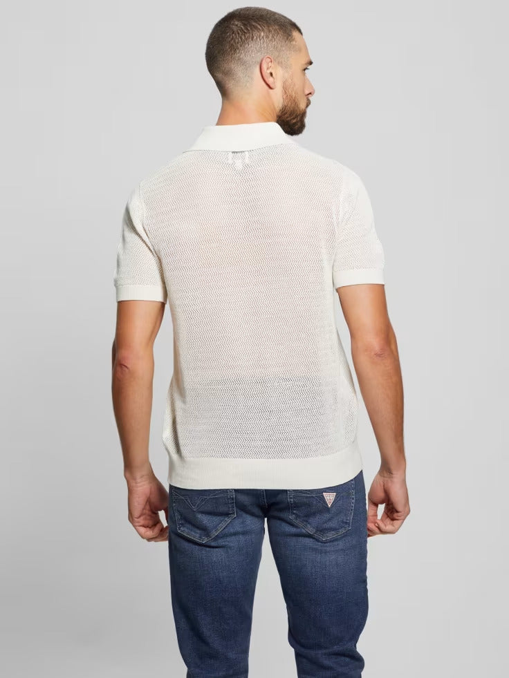 Guess Eric Herringbone Polo