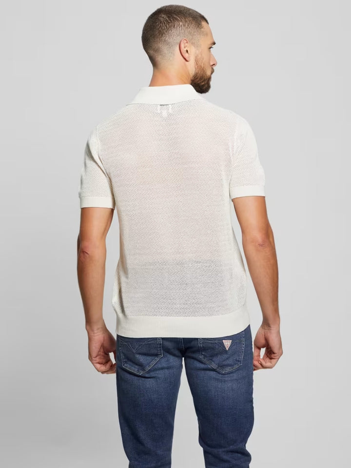Guess Eric Herringbone Polo