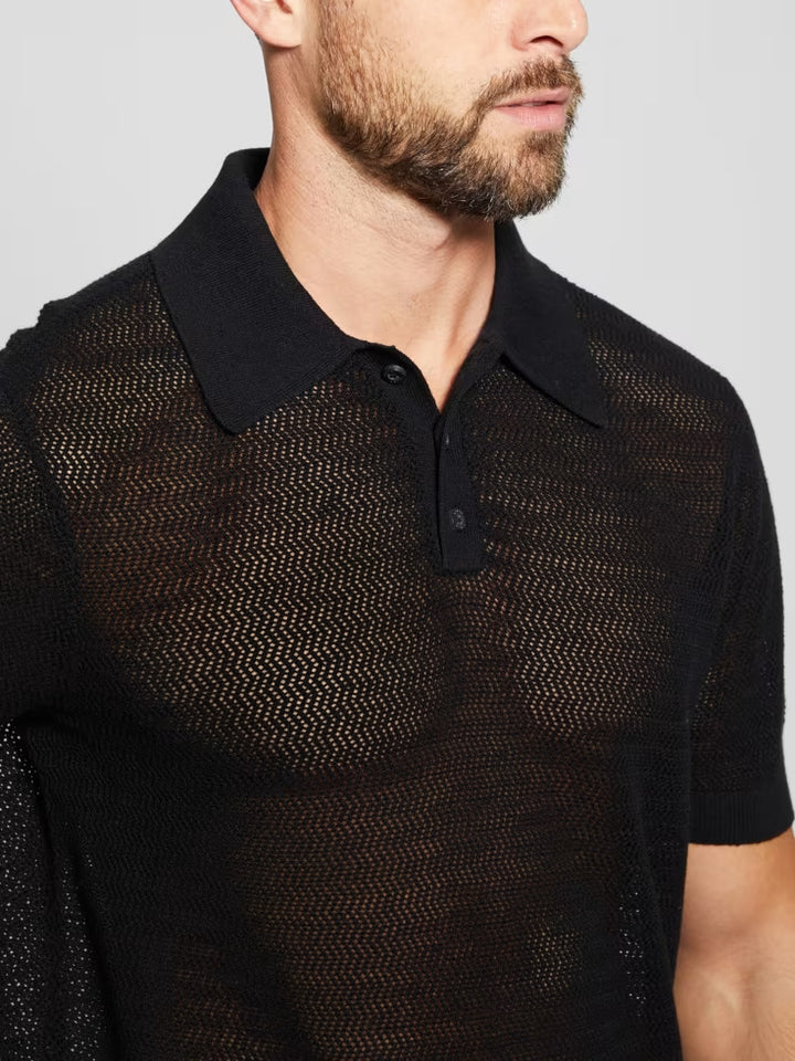 Guess Eric Herringbone Polo