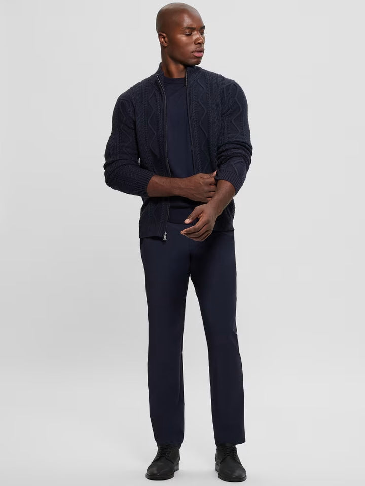 Guess Eco Luis Cable-Knit Cardigan