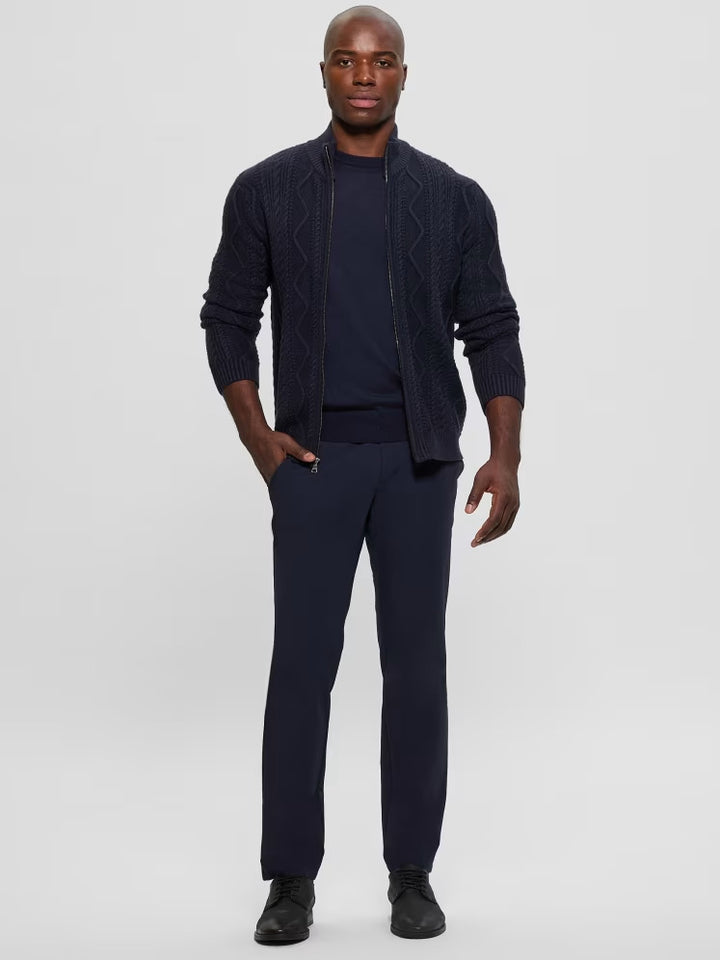 Guess Eco Luis Cable-Knit Cardigan