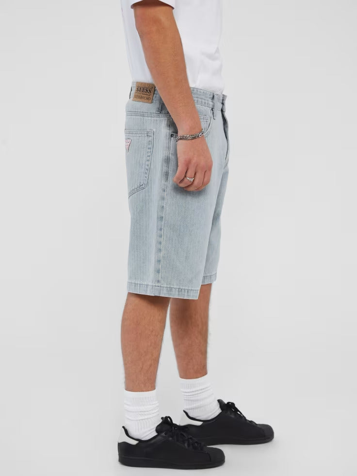 GUESS Originals Herringbone Denim Shorts