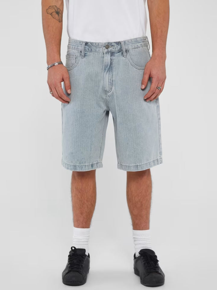 GUESS Originals Herringbone Denim Shorts