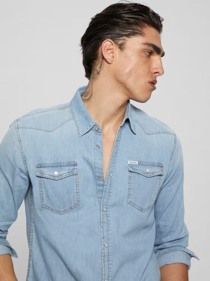 Guess Truckee Western Denim Shirt