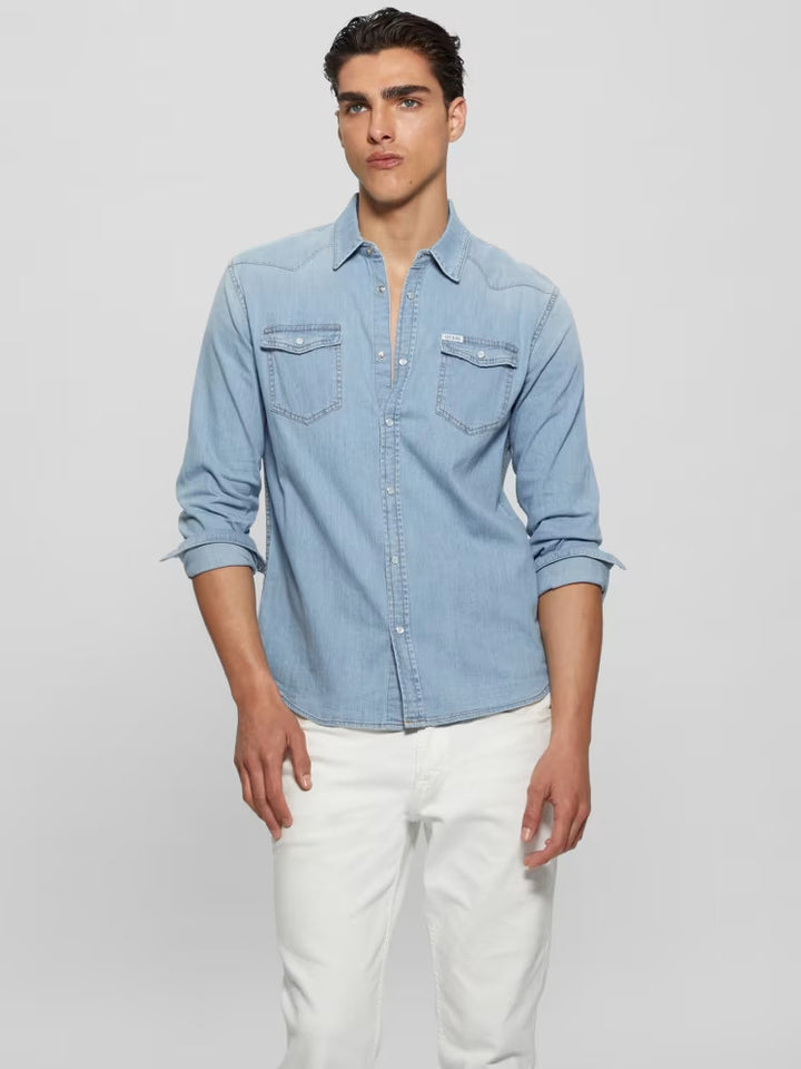 Guess Truckee Western Denim Shirt