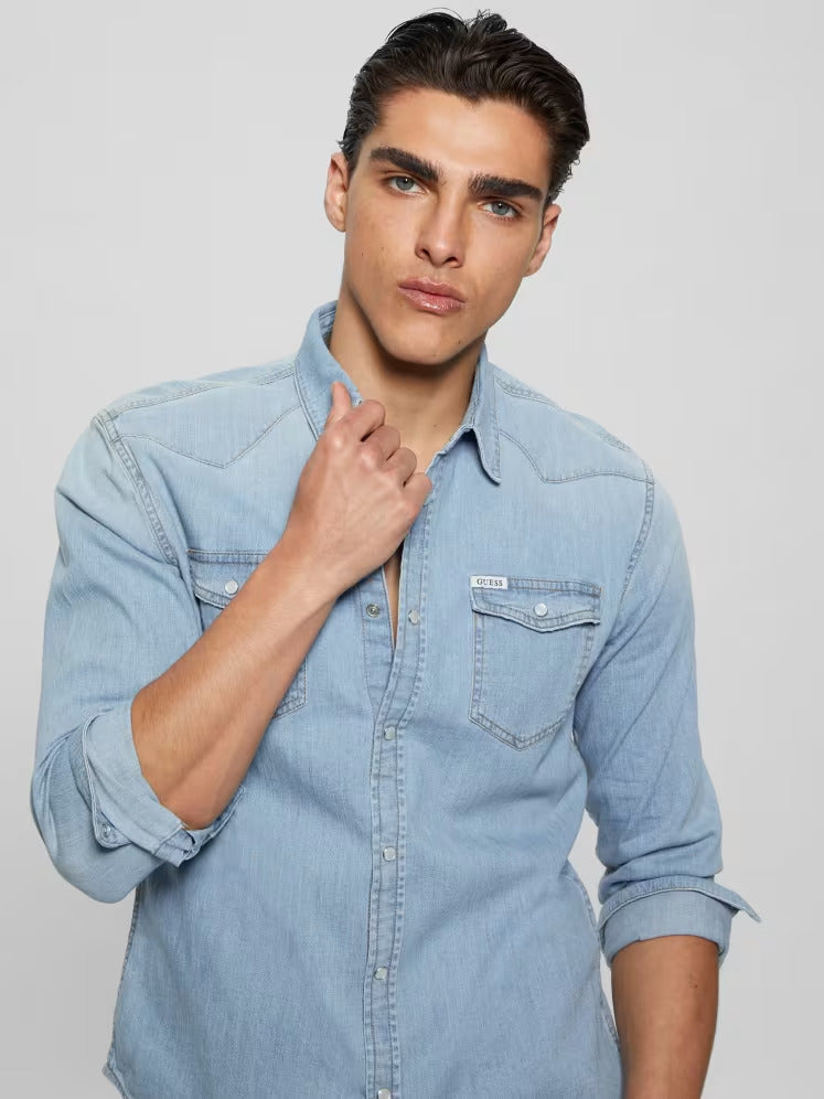 Guess Truckee Western Denim Shirt