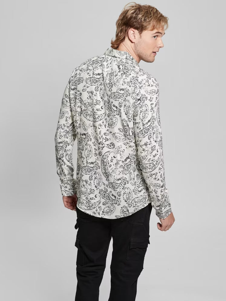 Guess Eco Vintage Paisley Shirt