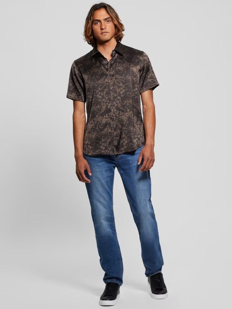 Guess Charm Decorative Floral Shirt