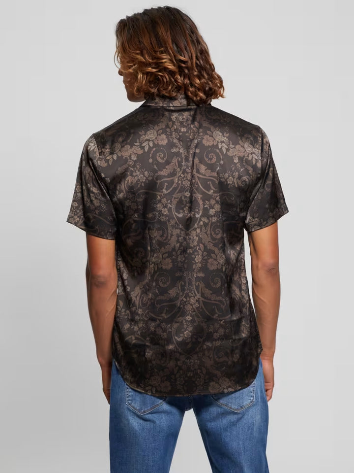 Guess Charm Decorative Floral Shirt