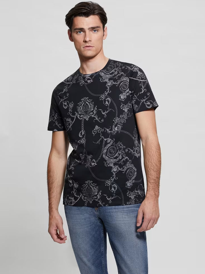 Guess Eco Gold Chain Tee