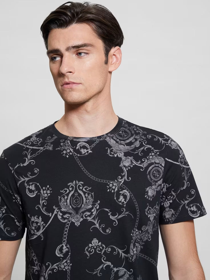 Guess Eco Gold Chain Tee