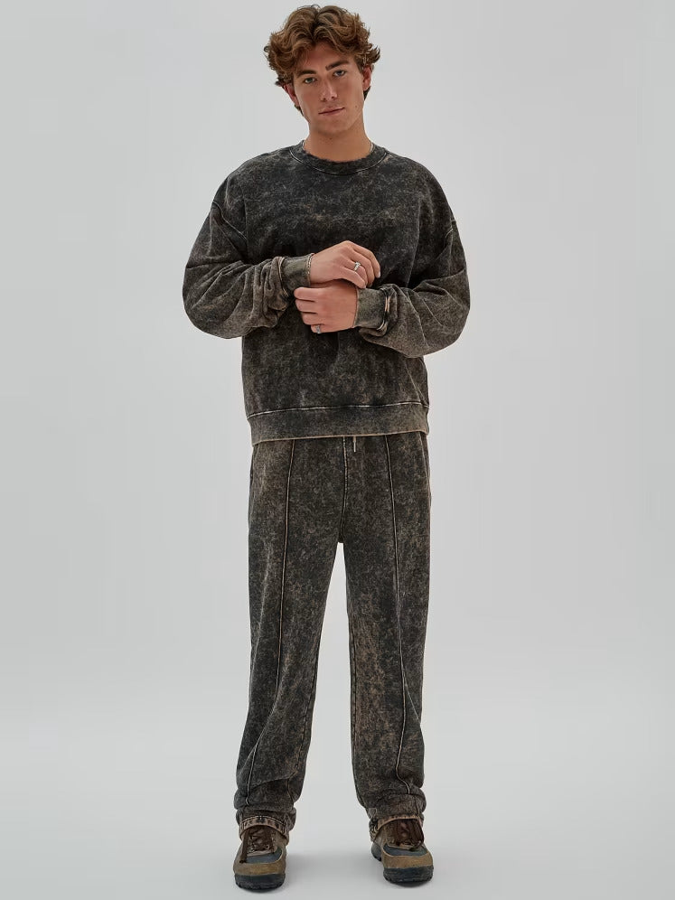 Guess Originals Acid Wash Crewneck