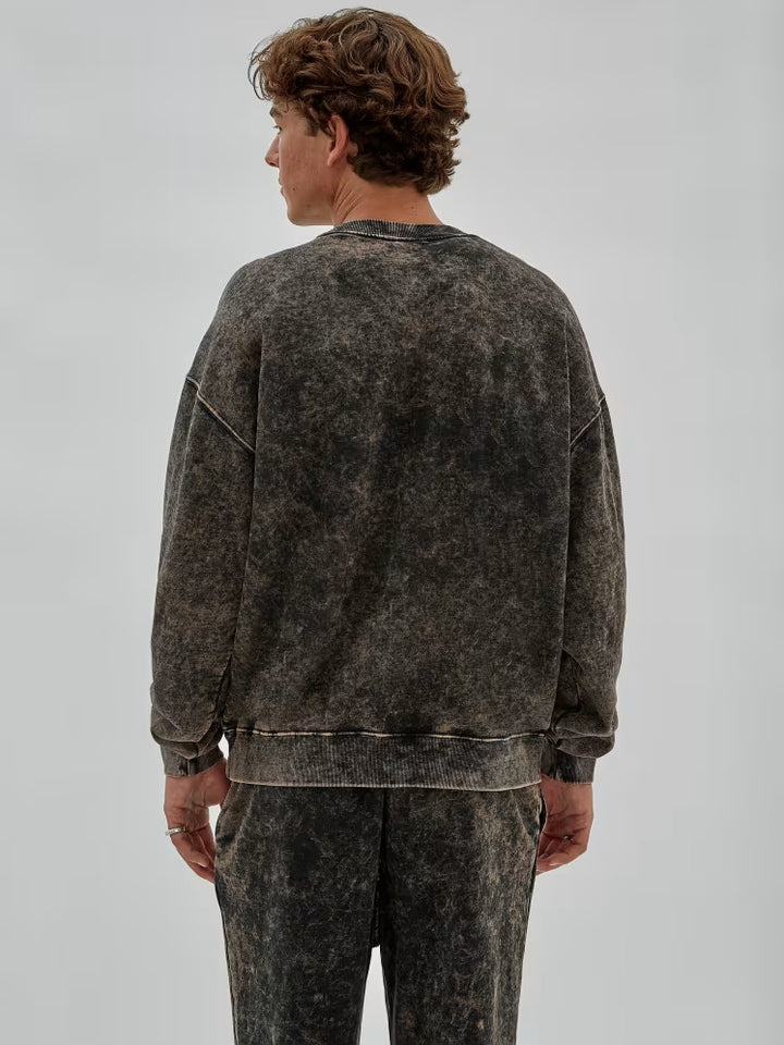 Guess Originals Acid Wash Crewneck