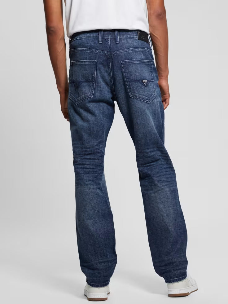 Guess Eco Mateo Distressed Straight Jeans