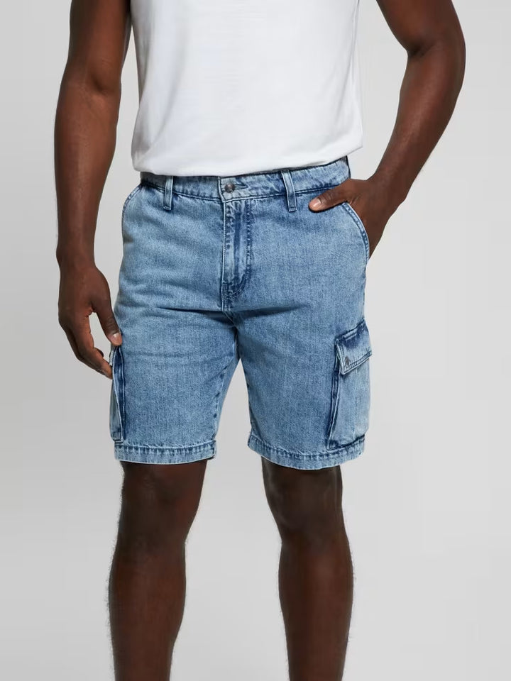 Guess Denim Cargo Shorts