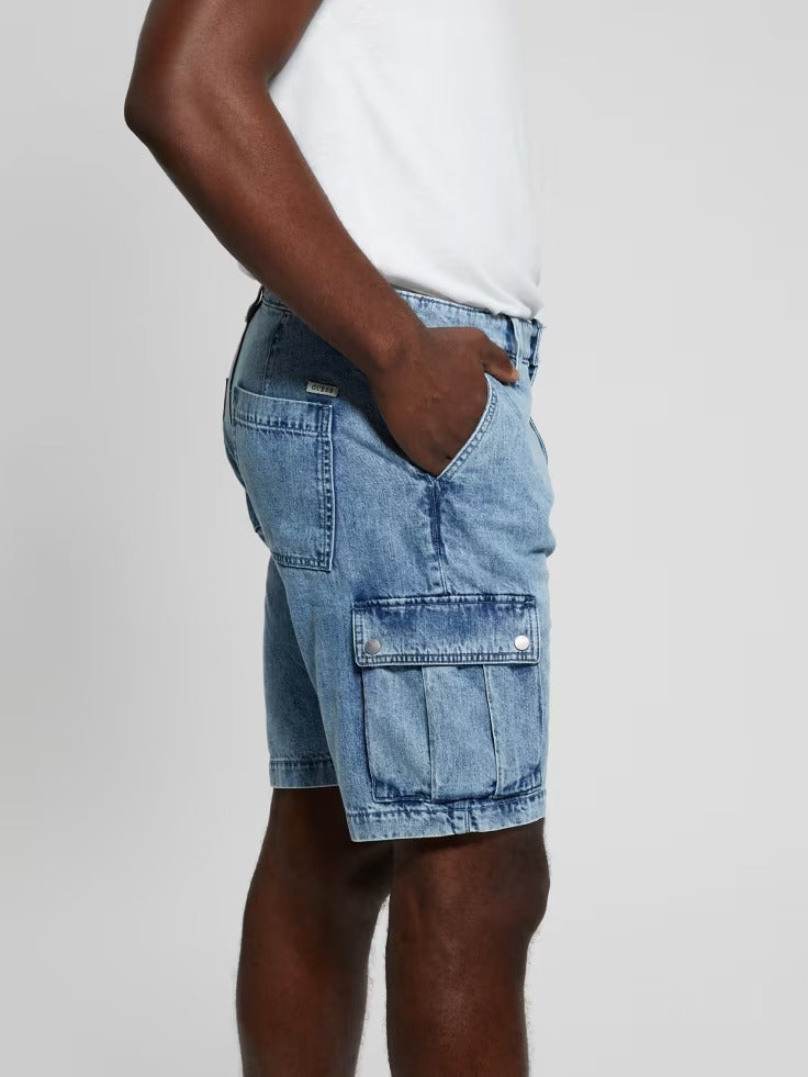 Guess Denim Cargo Shorts