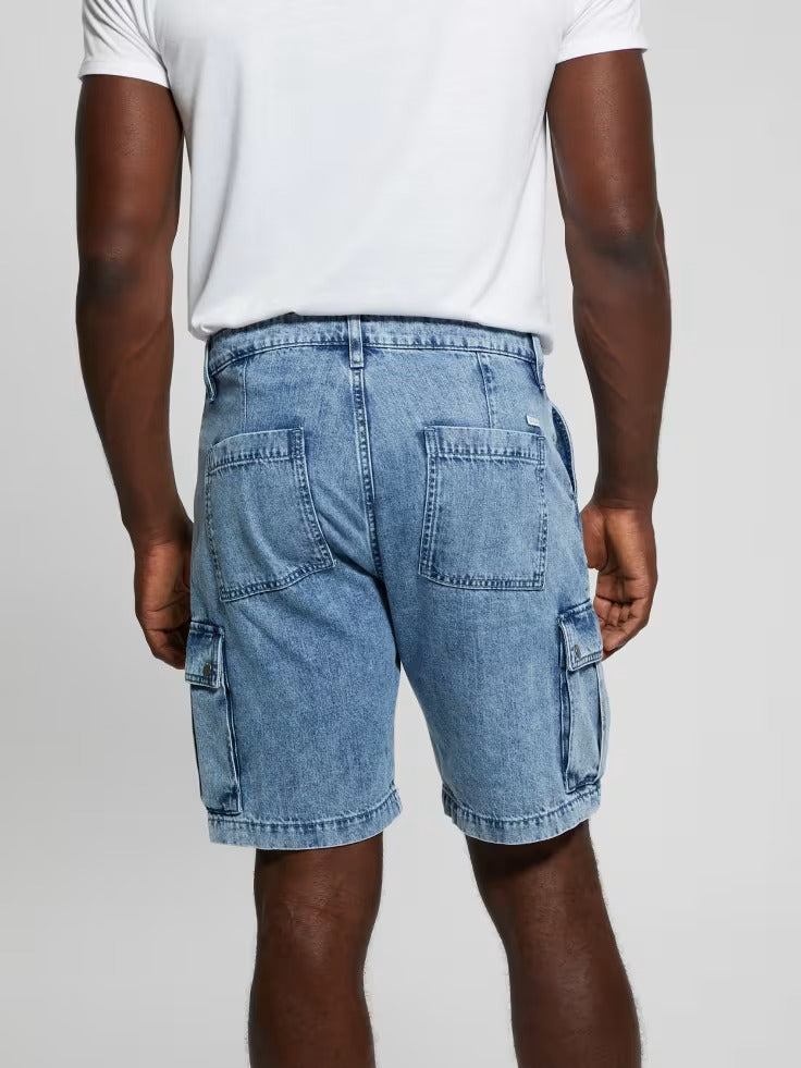 Guess Denim Cargo Shorts