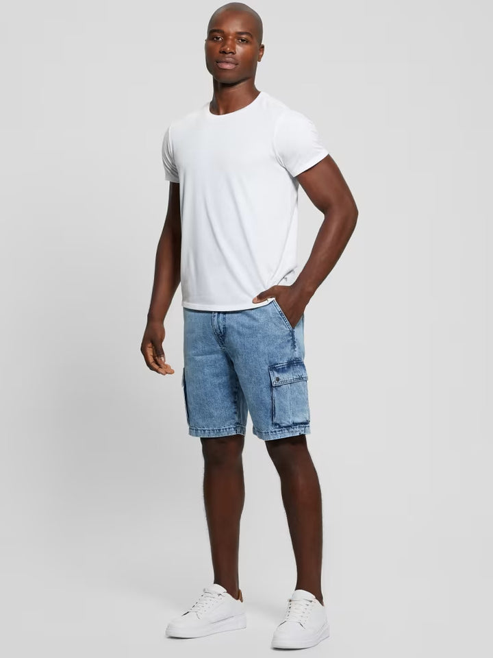 Guess Denim Cargo Shorts
