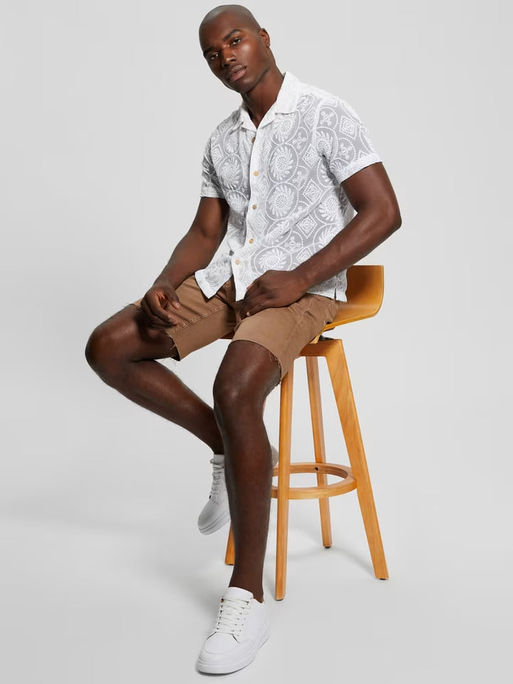 Guess Emory Embroidery Shirt