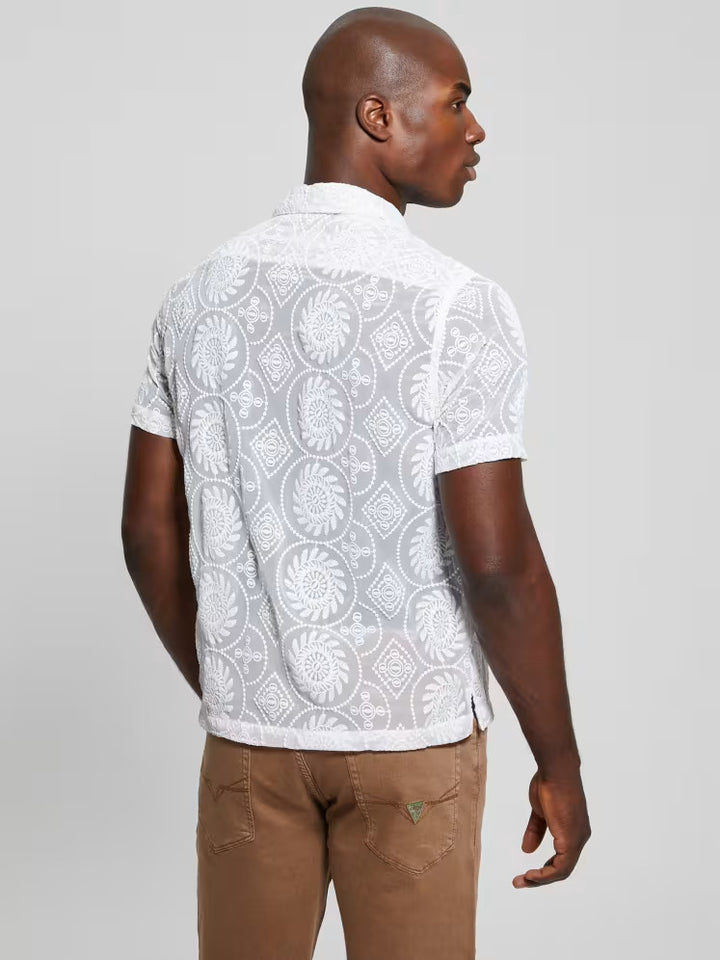 Guess Emory Embroidery Shirt