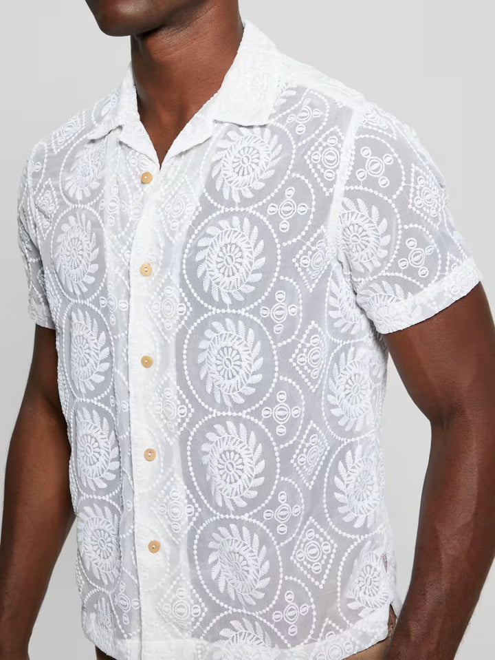Guess Emory Embroidery Shirt