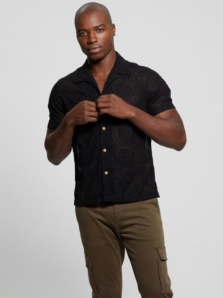 Guess Emory Embroidery Shirt