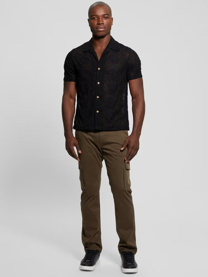 Guess Emory Embroidery Shirt