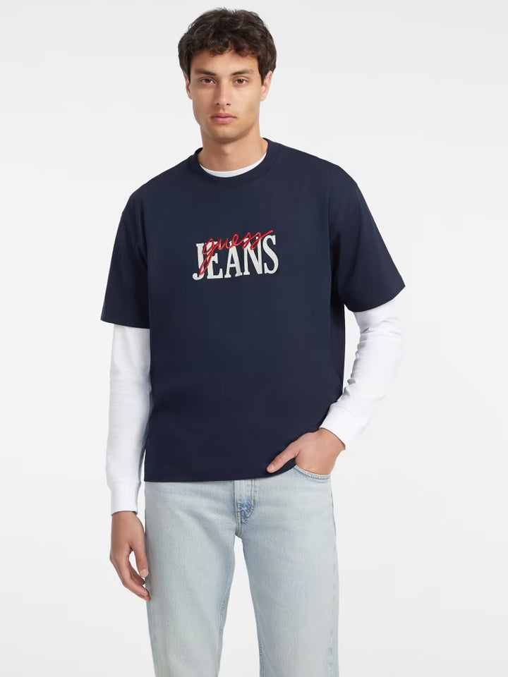 Guess Mixed Logo Tee