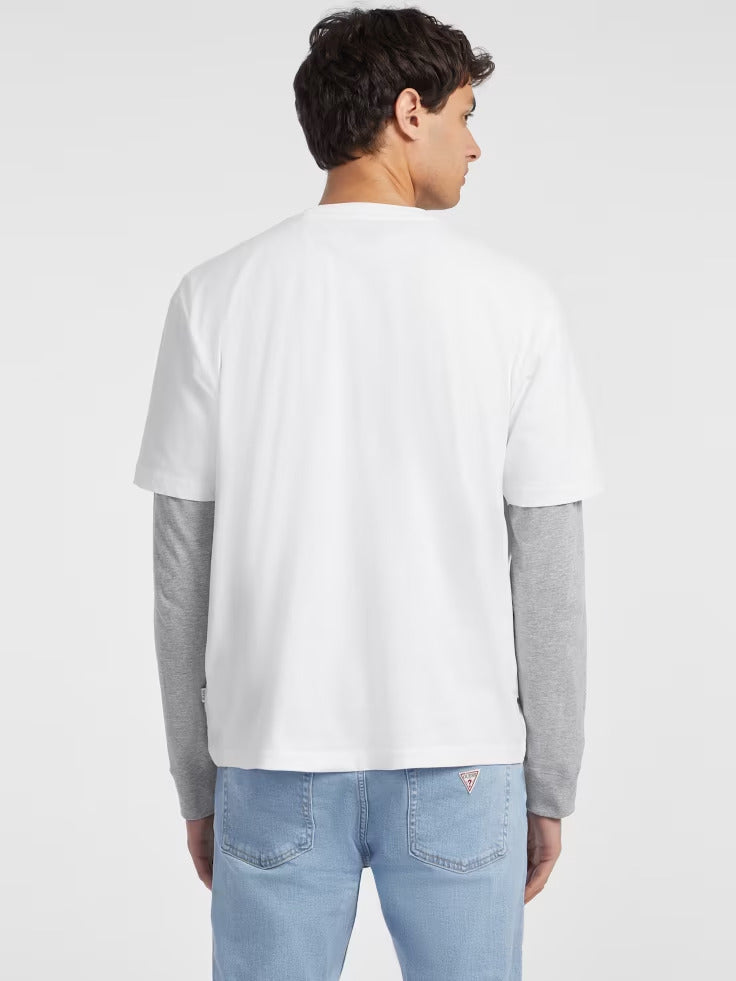 Guess Mixed Logo Tee