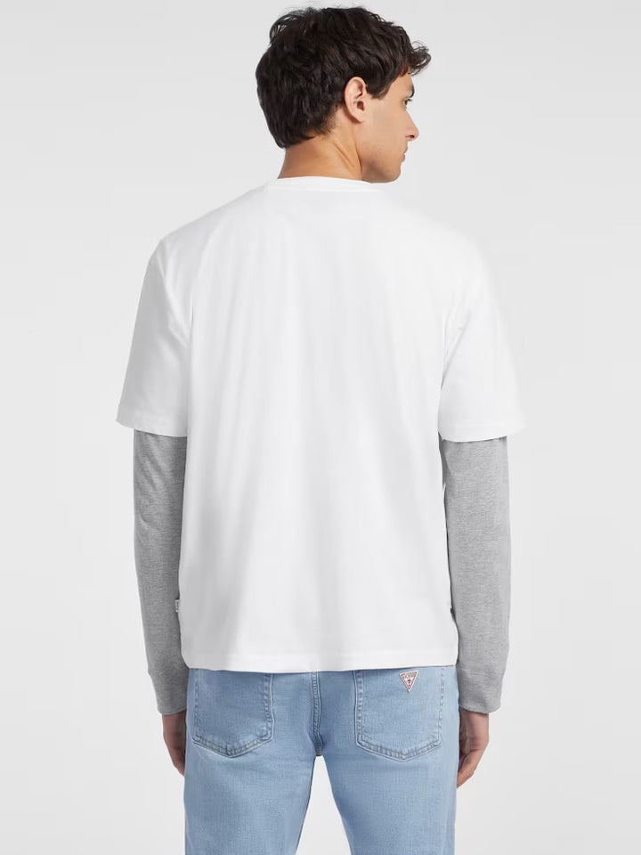 Guess Mixed Logo Tee