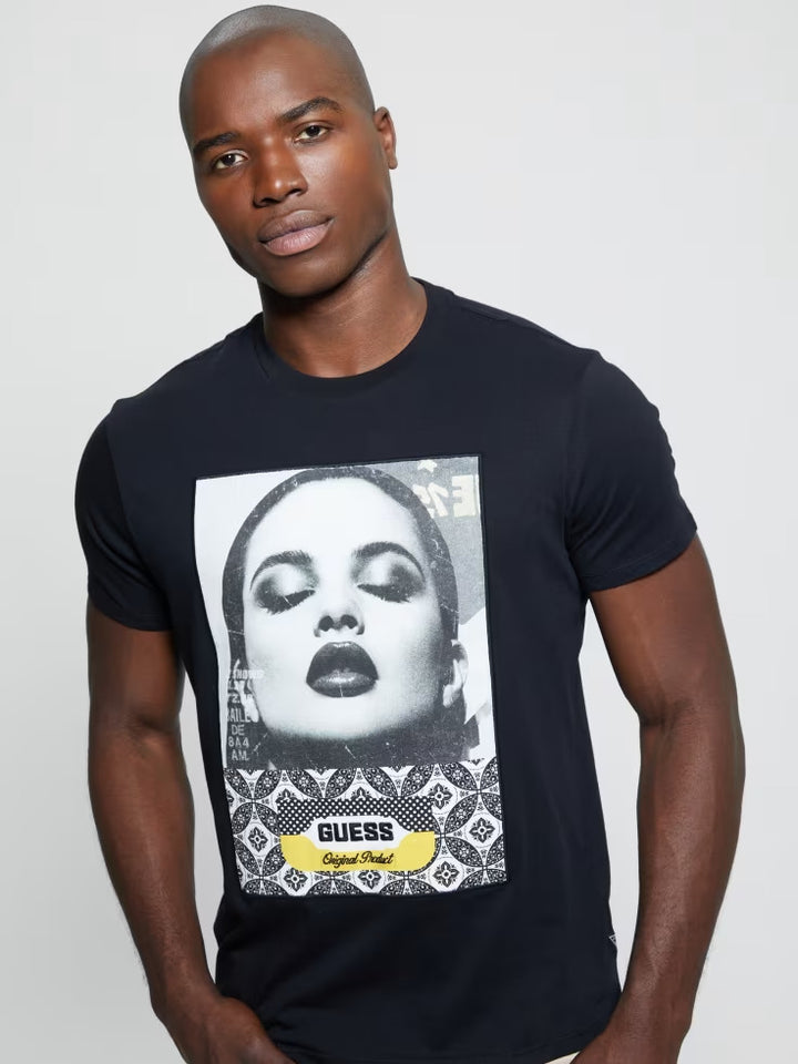 Guess Eco GUESS Girl Collage Tee