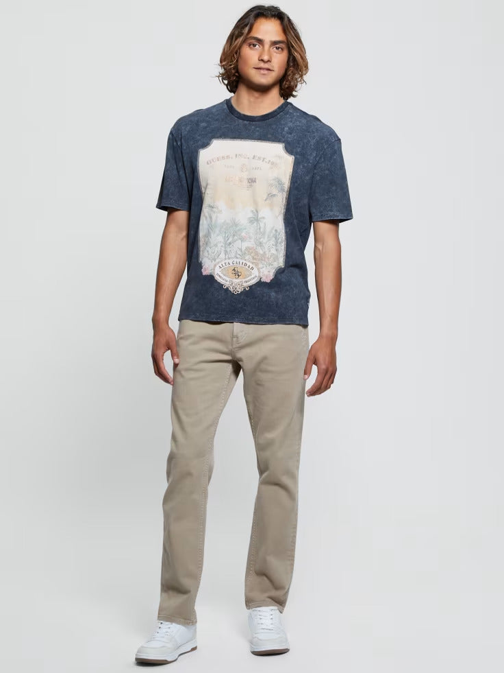 Guess Eco Paraiso Postcard Tee