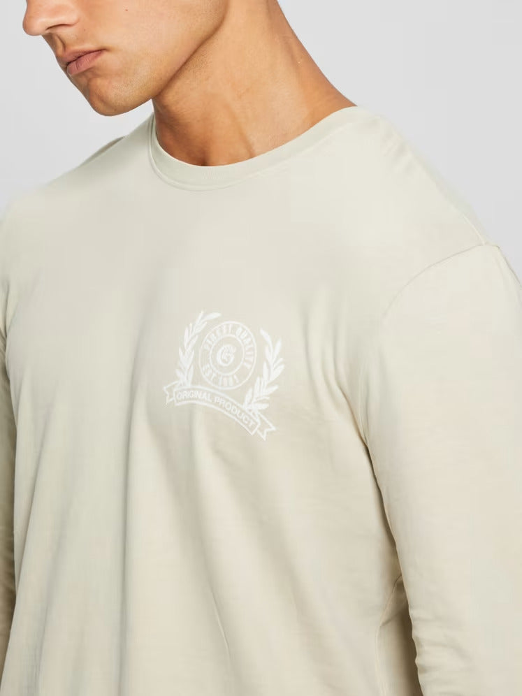 Guess Eco GUESS Crest Logo Crewneck