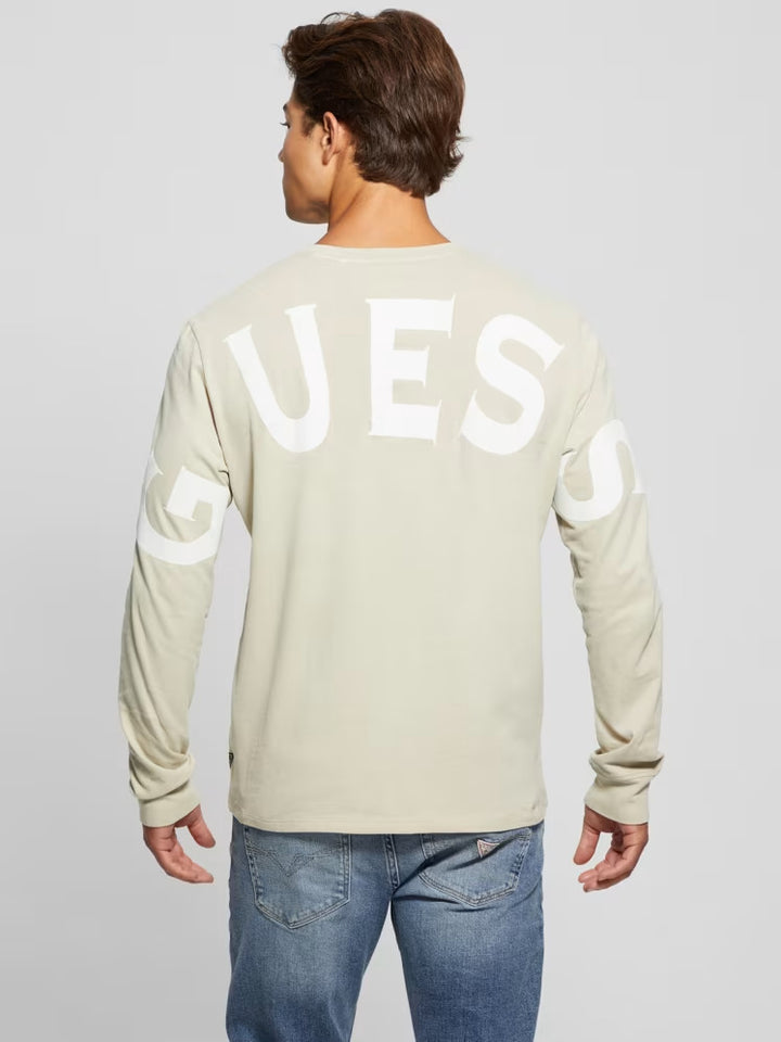 Guess Eco GUESS Crest Logo Crewneck